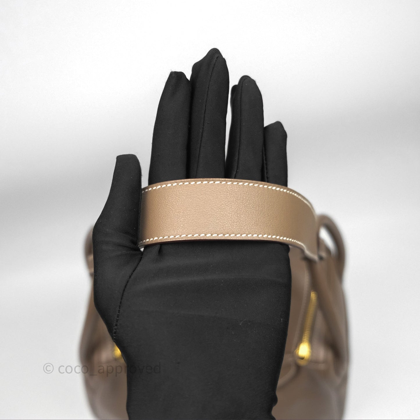 Hermès Lindy 30 Etoupe 18 Swift Gold Hardware