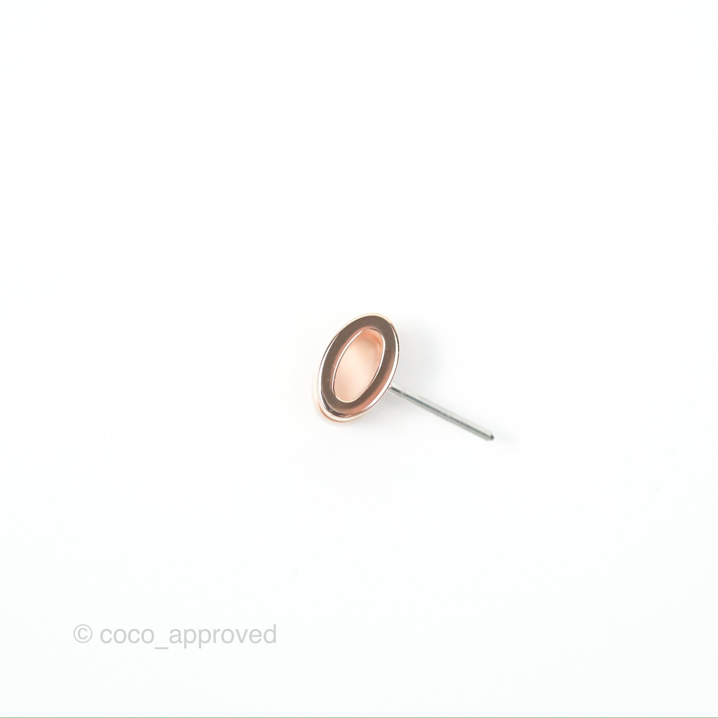 Hermès Mini Pop H Earrings New Gold Rose Gold Hardware