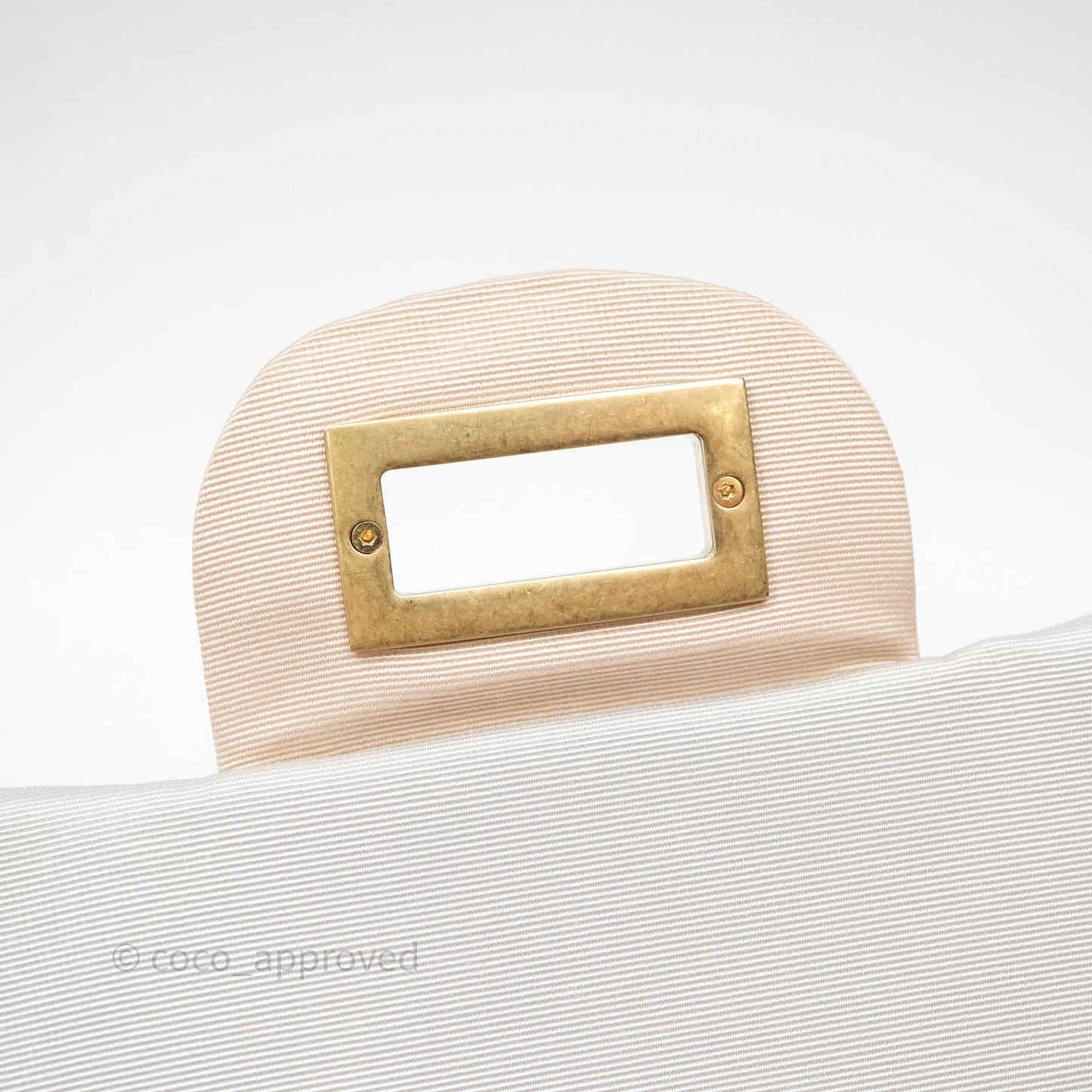 Chanel Reissue Flap Bag Tricolor Pastel Satin Aged Gold Hardware