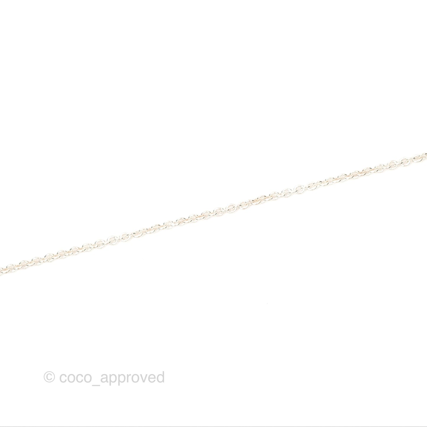 Hermès Chaine d'ancre Pendant Necklace Silver 925