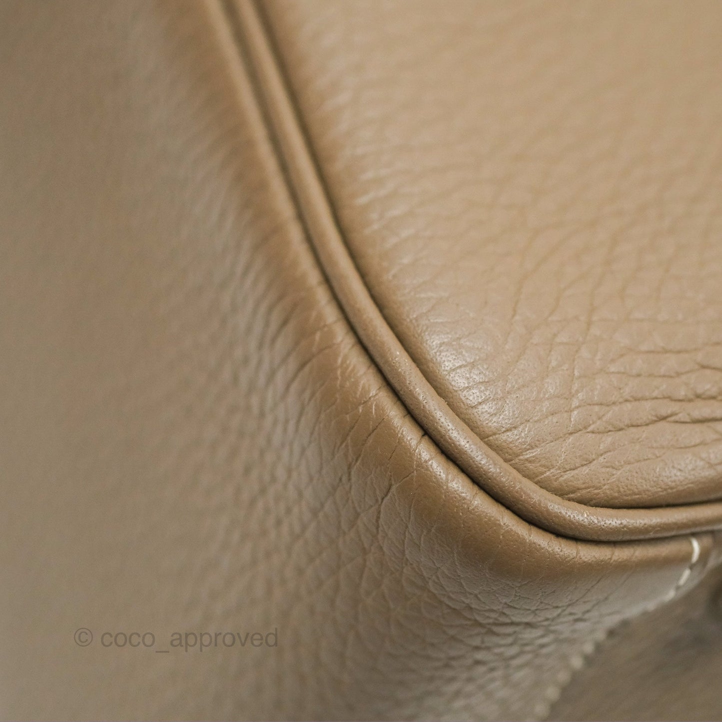 Hermès Lindy 26 Etoupe Clemence Palladium Hardware