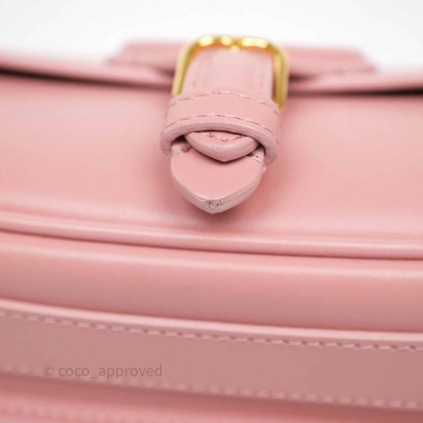 Christian Dior Dior Bobby East-West Bag Pink Calfskin