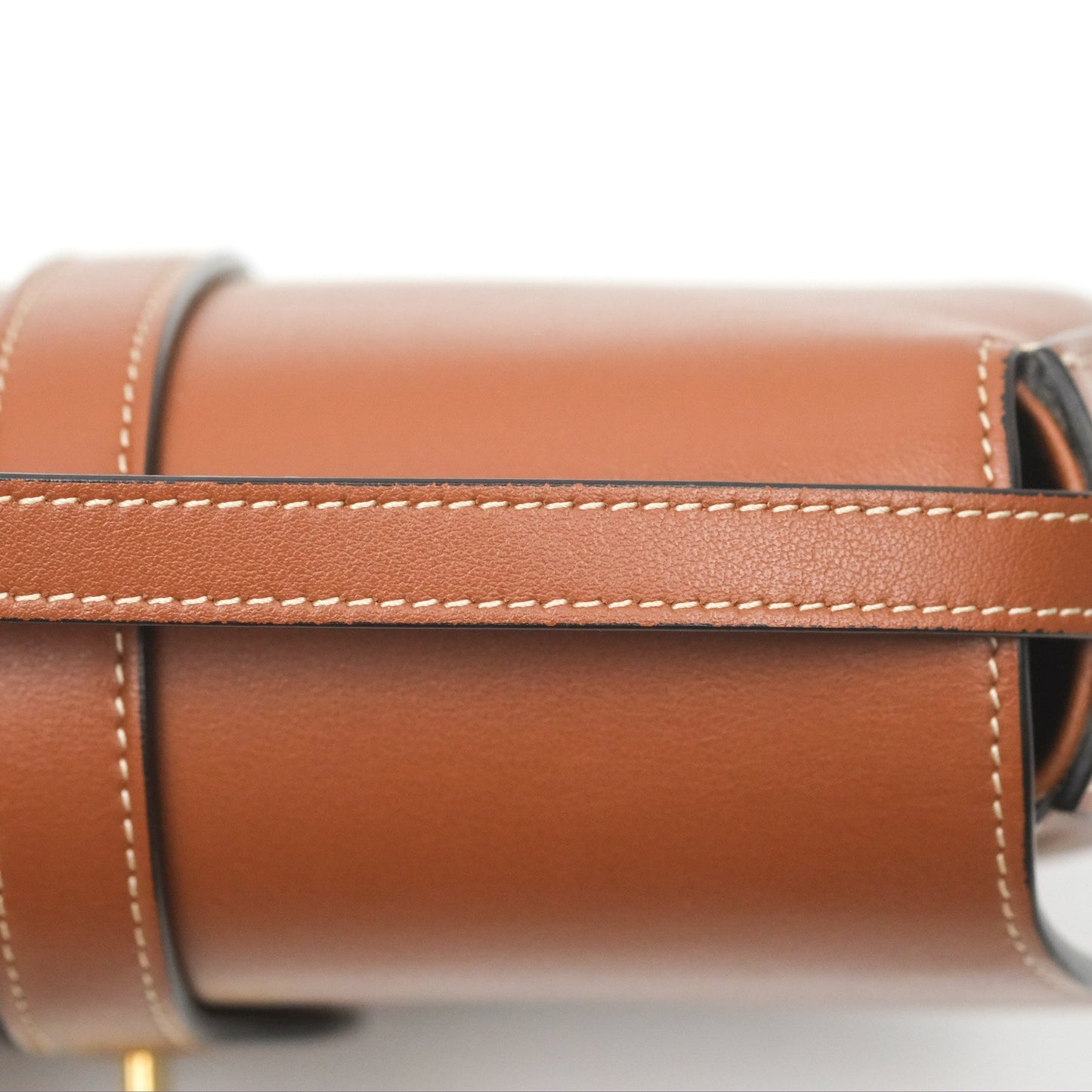 Celine Clutch on Strap Tabou Tan Calfskin