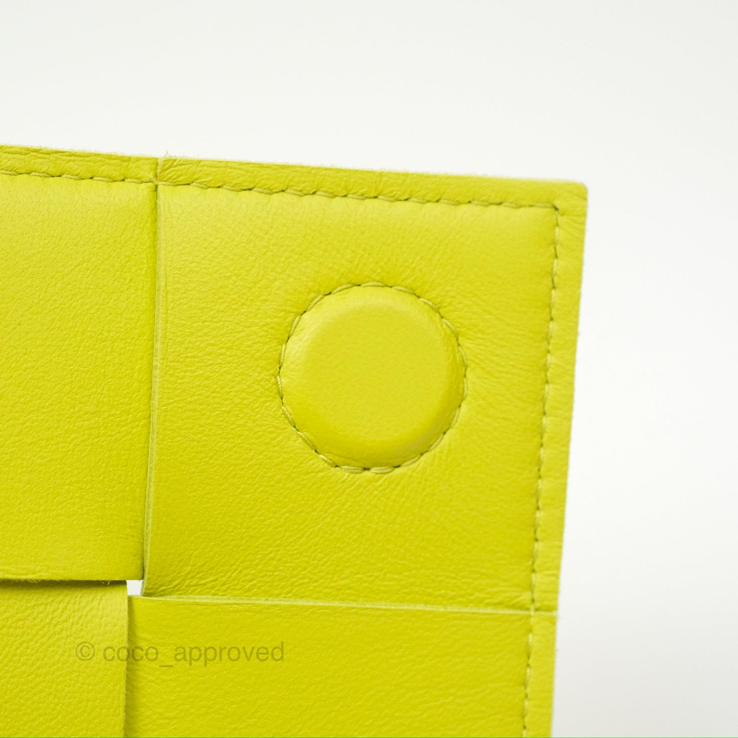 Bottega Veneta Mini Cassette Belt Bag Intreccio Lambskin Kiwi