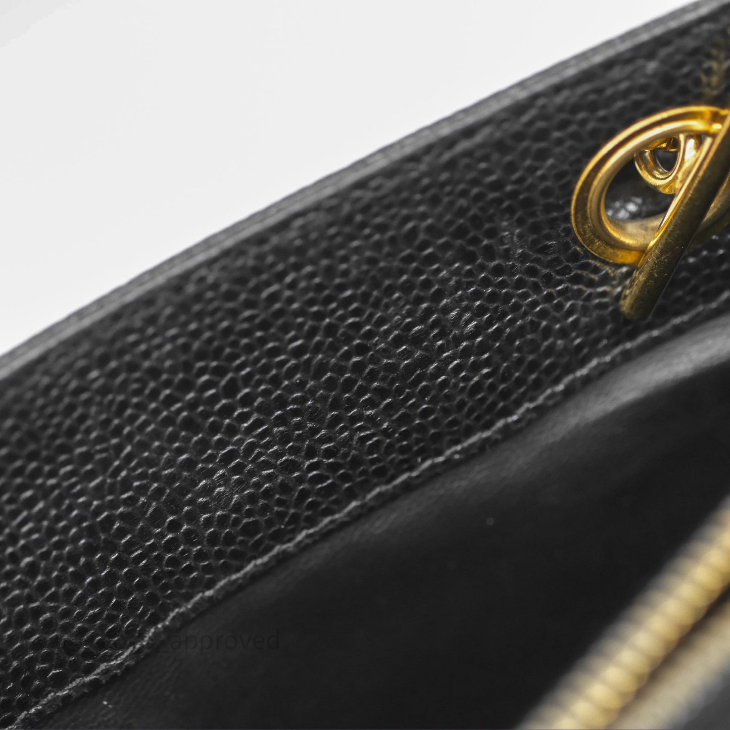 Chanel Vintage Tote Black 24K Gold Hardware