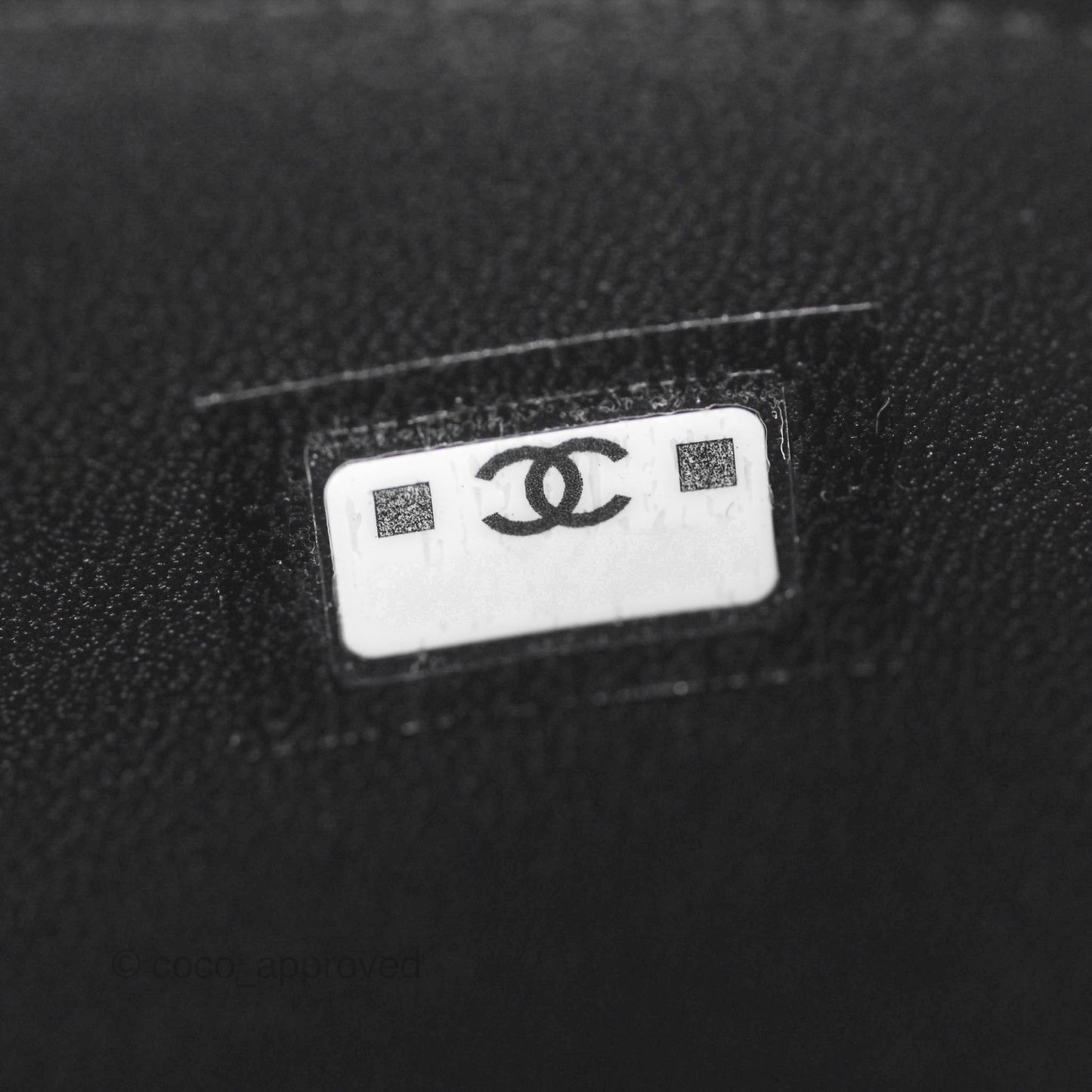 Chanel Vanity with Adjustable Chain Black Lambskin Aged Gold Hardware