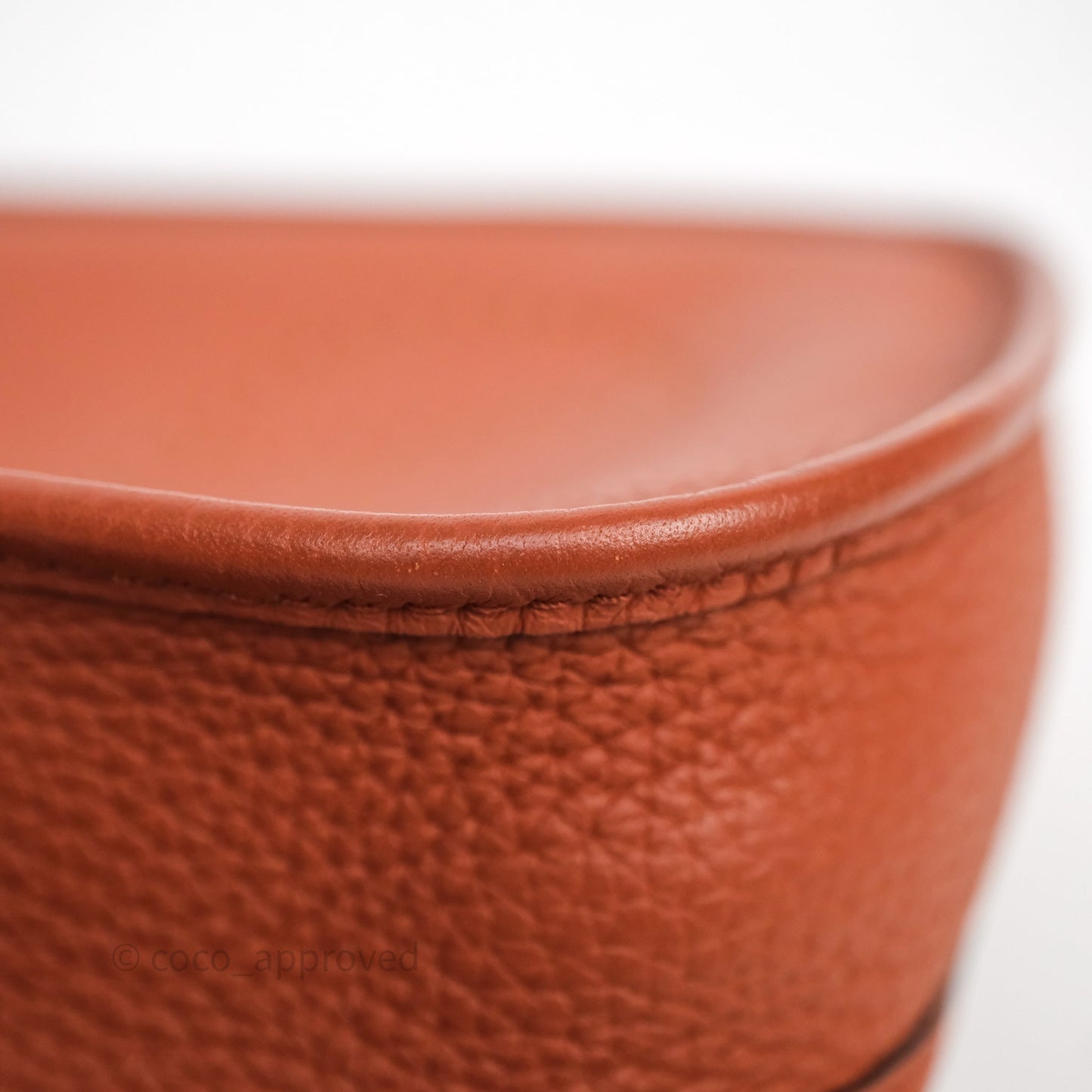 Hermès Mini Evelyne 16 Brick Clemence Gold Hardware