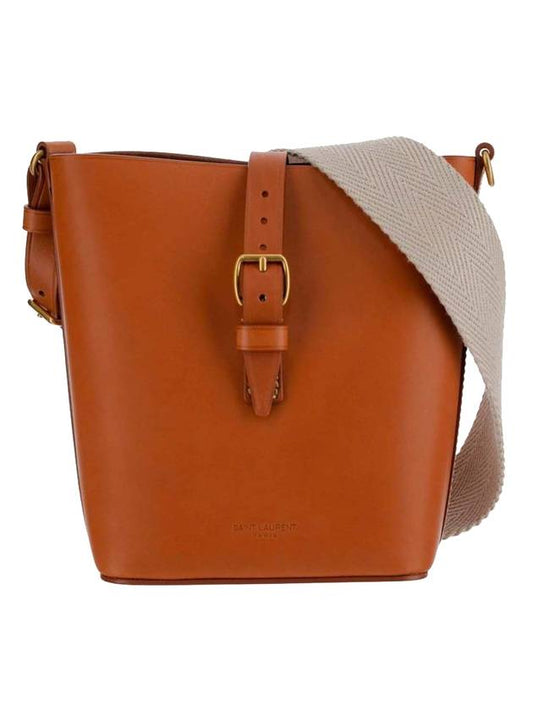 Luxury Saint Laurent Mini Bucket Bag Brown