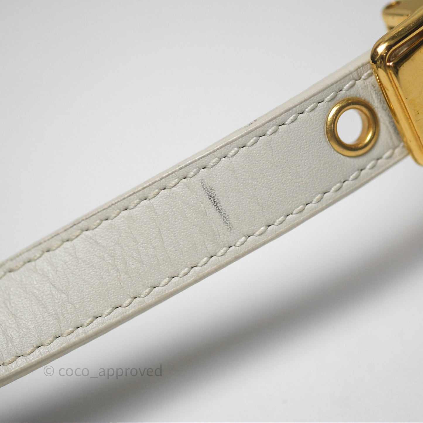 Christian Dior Bobby East-West Bag Calfskin White