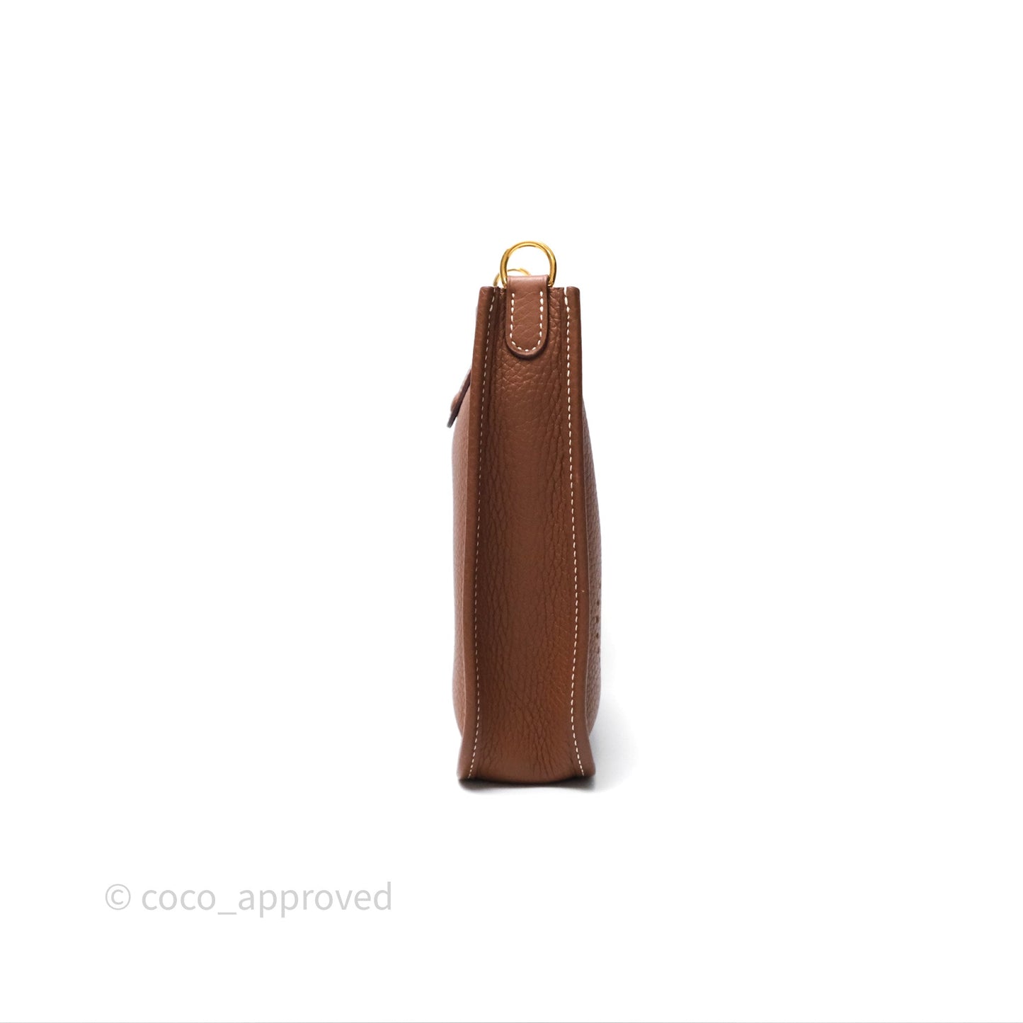 Hermès Mini Evelyne 16 Amazone Gold 37 Clemence Gold Hardware