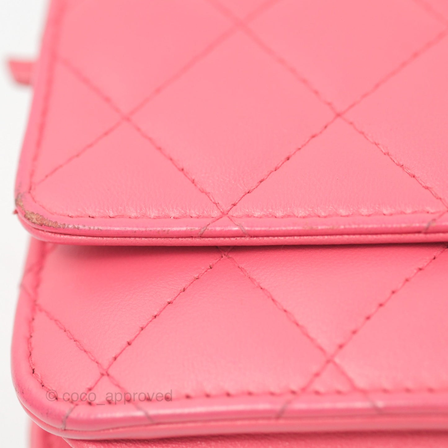 Chanel Trendy CC WOC Pink Lambskin Gold Hardware