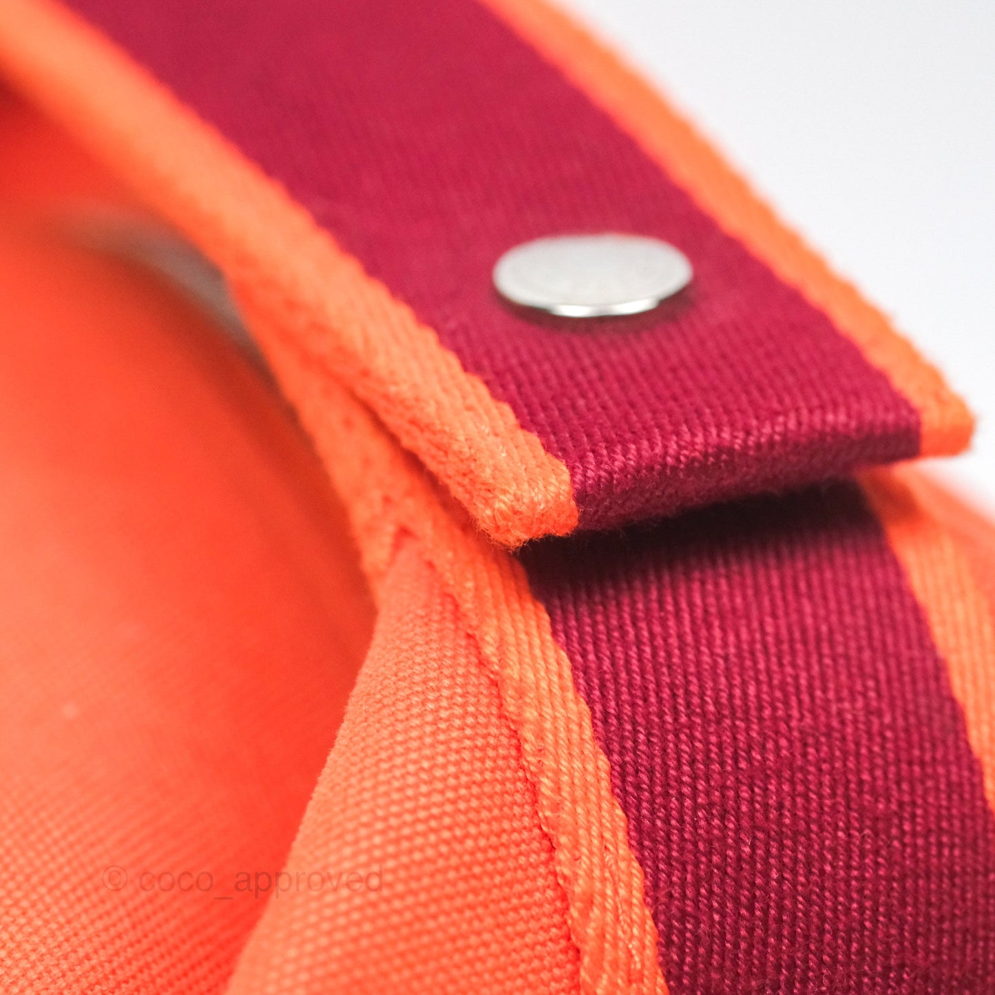 Hermès Small Bride-A-Brac Orange Feu Canvas