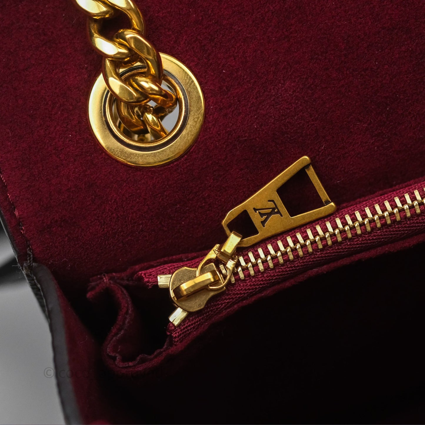 Louis Vuitton Passy Coated Canvas Monogram Gold Hardware