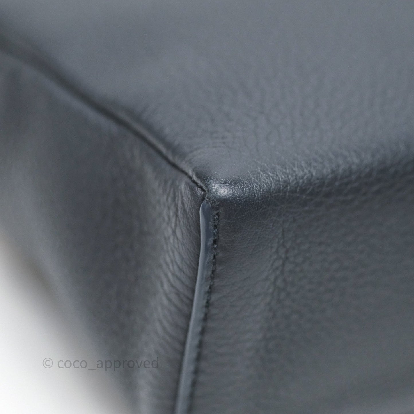 Loro Piana Extra Pocket L19 Navy Grained Calfskin