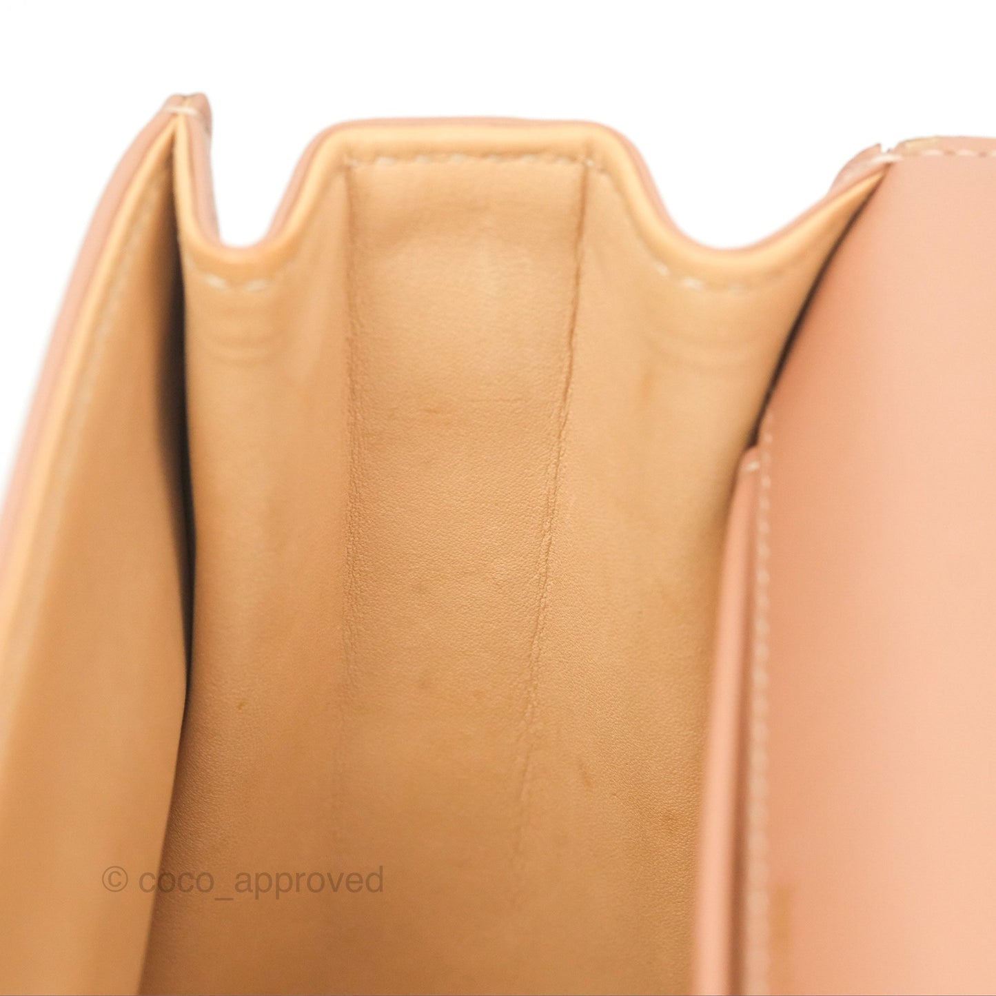 Delvaux Tempête Mini Beige Supple Calfskin Gold Hardware