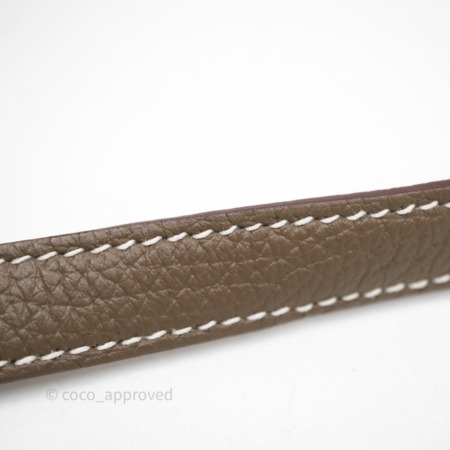 Hermès Bolide 31 Etoupe Evercolor Clemence Palladium Hardware