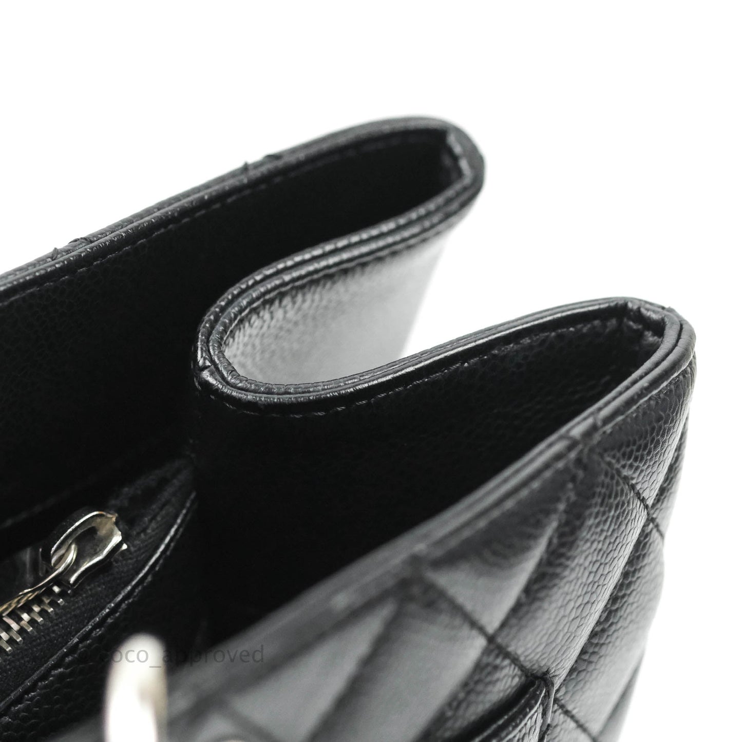 Chanel GST XL Black Caviar Silver Hardware
