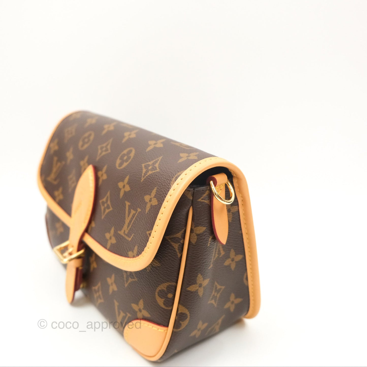 Louis Vuitton Diane Bag Monogram Canvas with Jacquard Strap