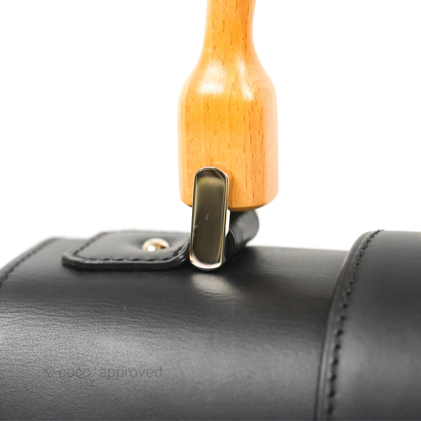 Goyard Saïgon Structuré PM Bag Black Goyardine Canvas