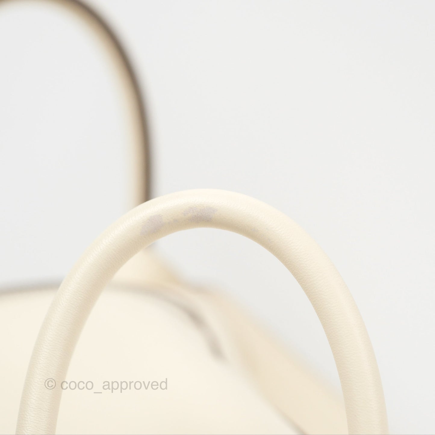 Hermès Mini Lindy 20 Nata/ Lime Swift Palladium Hardware