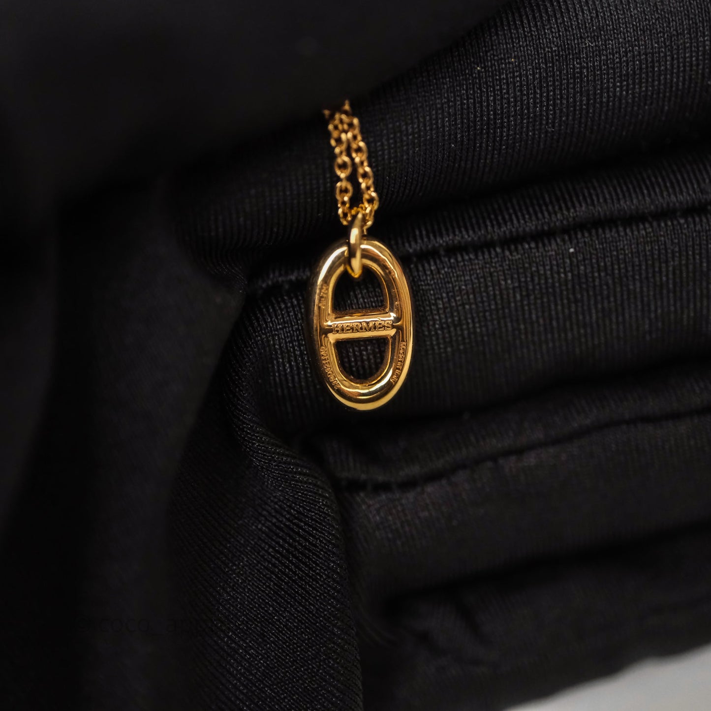 Hermès Farandole Pendant Small Model Rose Gold