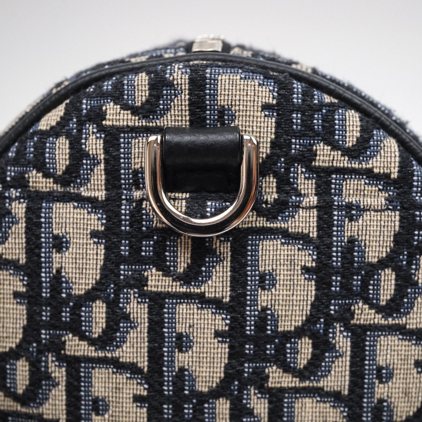 Dior Men's Mini Roller Messenger Bag Oblique Jacquard