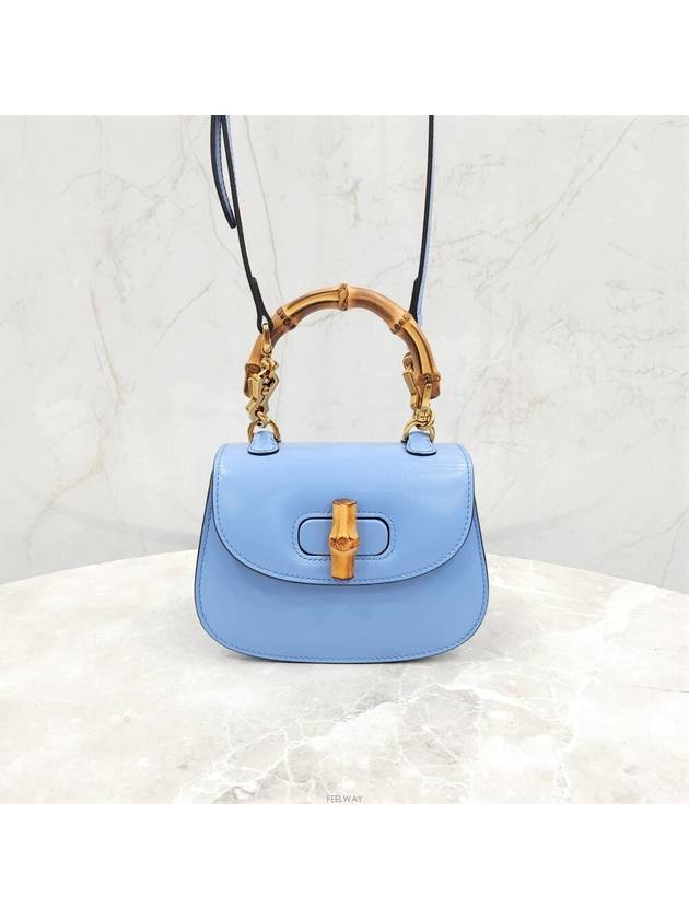 Luxury Gucci Trending 2025 Lux You Bamboo 1947 Top Handle Mini Tote Bag 686864