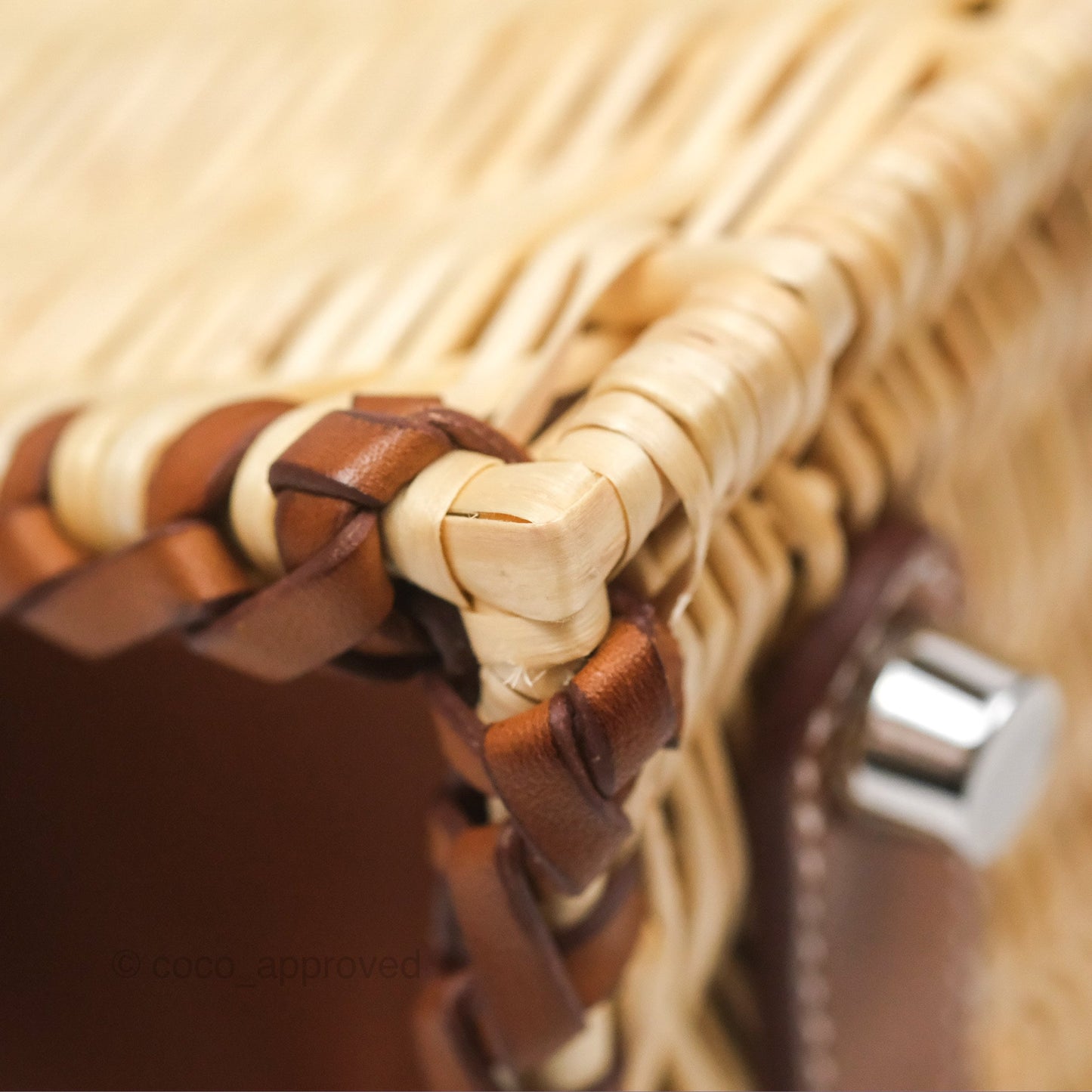 Hermès Birkin Picnic 25 Osier/ Barenia Naturel 27/ Fauve 34 Palladium Hardware