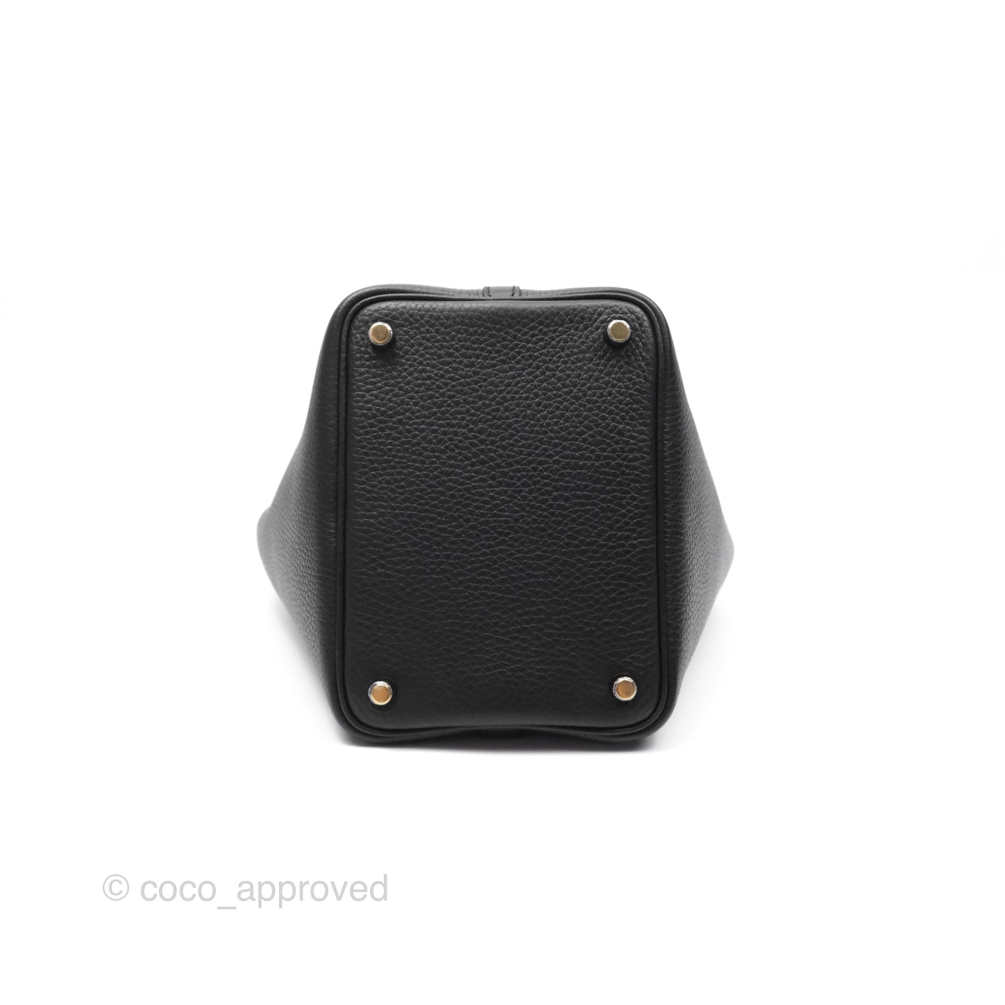 Hermès Picotin Lock 18 Noir 89 Taurillon Clemence Gold Hardware