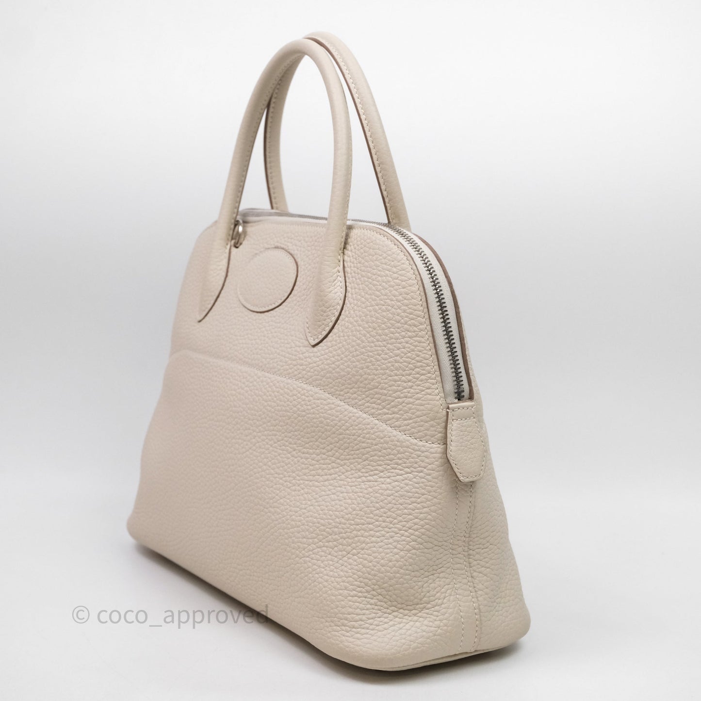 Hermes Bolide 31 Clemence Craie 10 Palladium Hardware