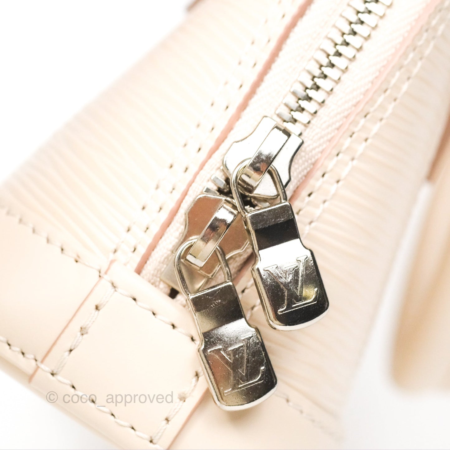 Louis Vuitton Alma Nano Quartz Silver Hardware