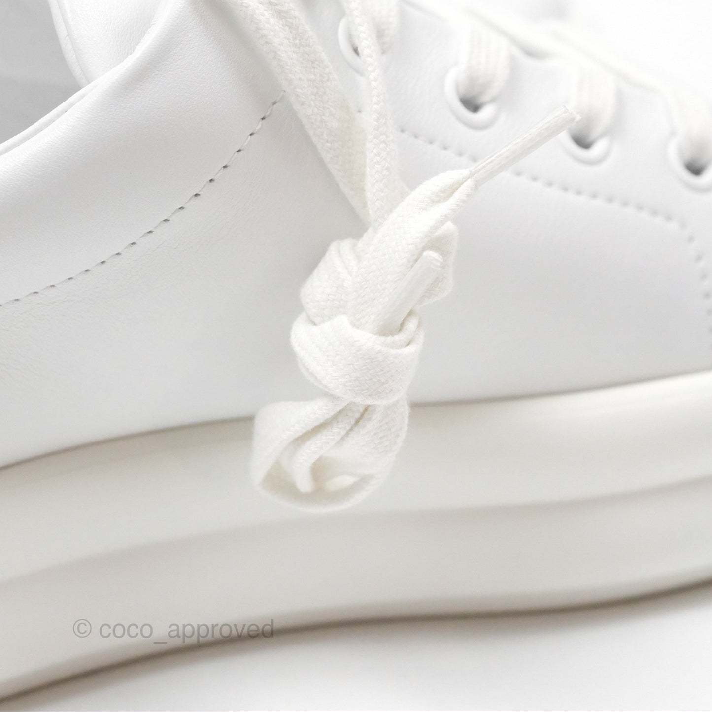 Hermès Happy Sneaker in White Calfskin Size 36.5