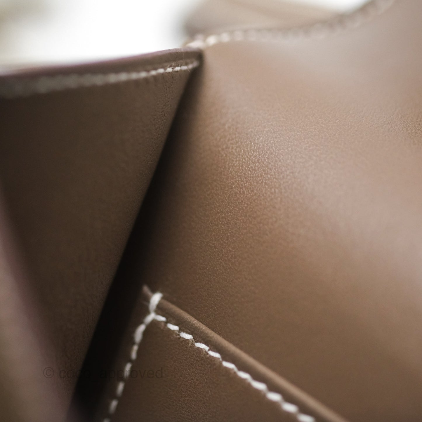 Hermès Constance Mini 18cm Mirror Etoupe 18 Epsom Rose Gold Hardware