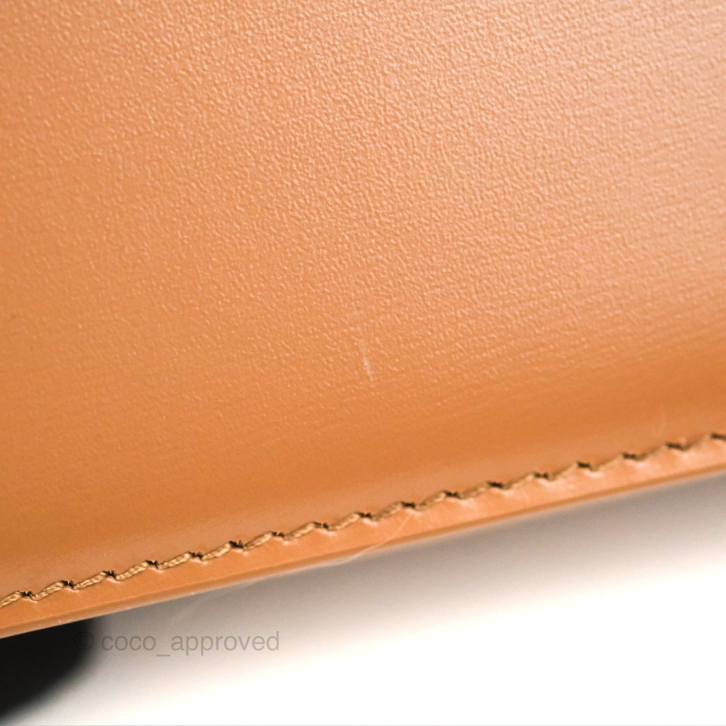 Celine Teen Triomphe Bag Shiny Calfskin Bronze