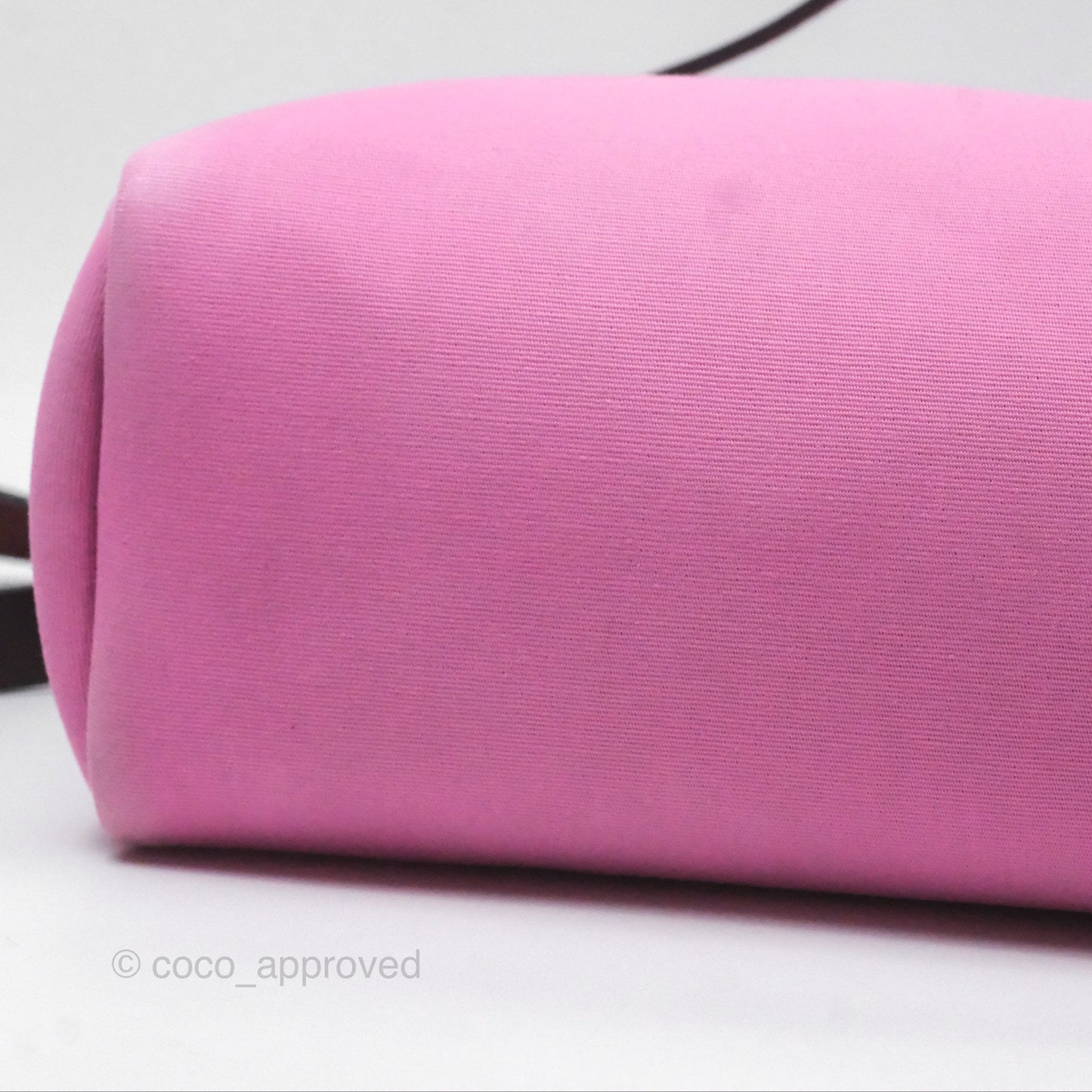 Hermès Herbag Zip 31 Retourne Rose Bubblegum L4/ Rubis B5 Canvas Palladium Hardware