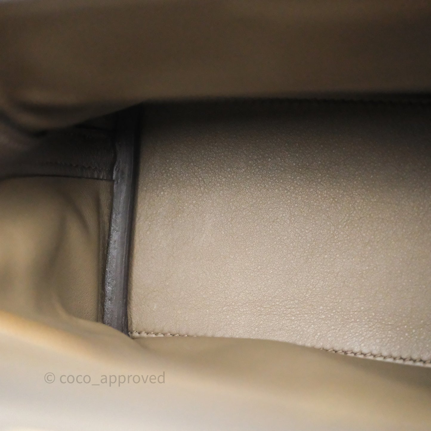 Hermès 24/24 21 Mini Gris Etain 8F Evercolor/ Swift Gold Hardware