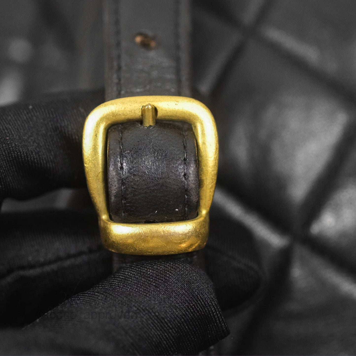 Chanel Vintage CC Duma Backpack Black Lambskin 24K Gold Hardware