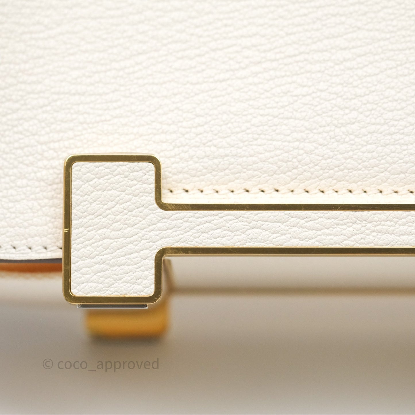 Hermès Geta Bag Nata I2 Chevre Mysore Gold Hardware