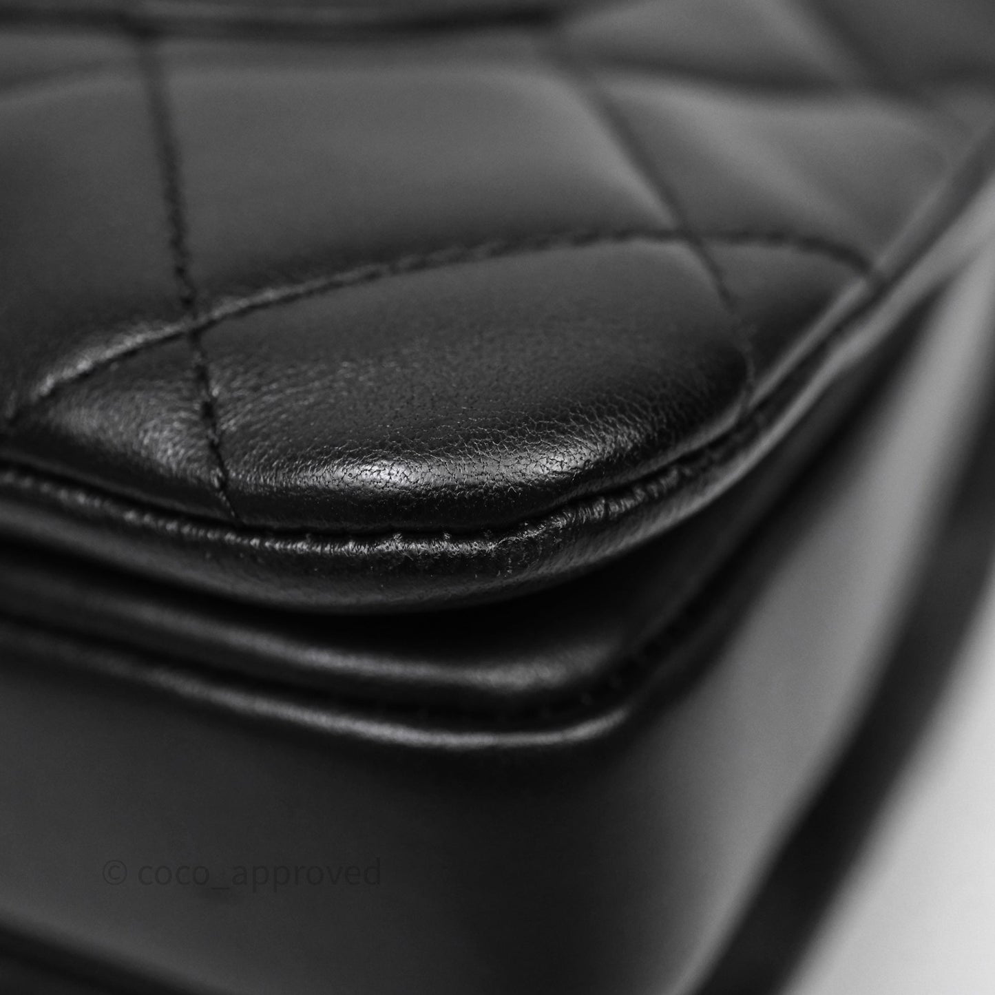 Chanel Small Trendy CC Black Lambskin Gold Hardware