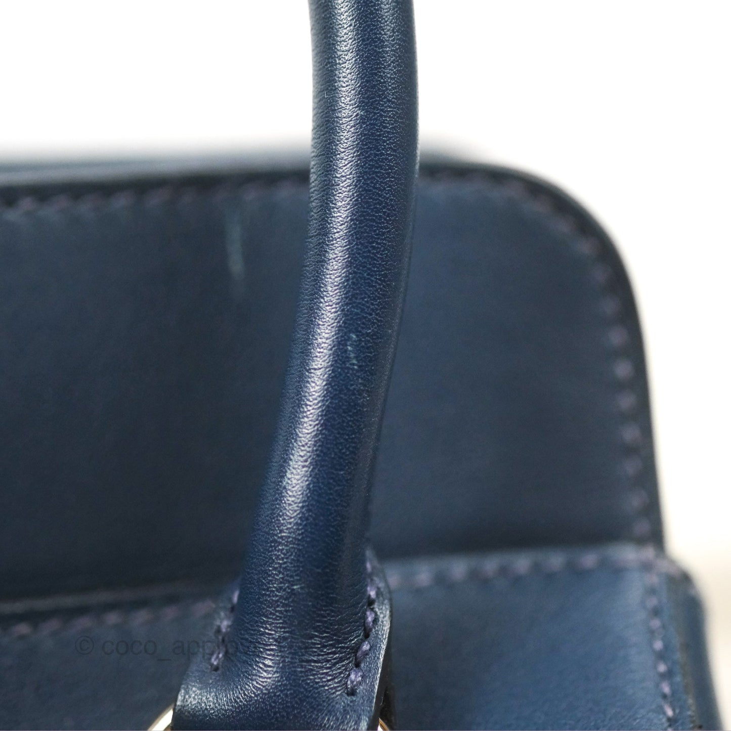 Hermès ToolBox 20 Navy Swift Palladium Hardware
