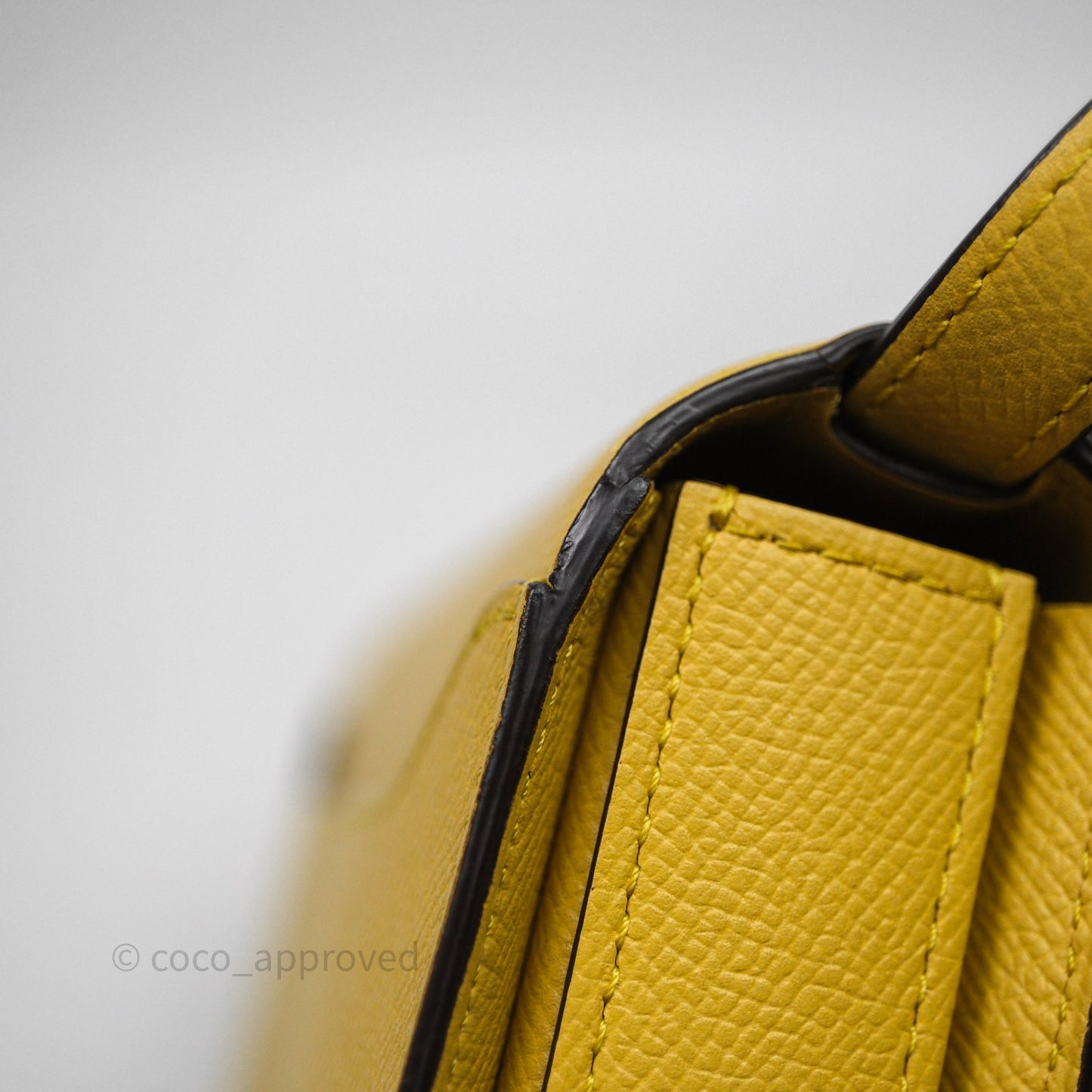 Delvaux Small Lingot Bag Pollen Alpina Calfskin Gold Hardware