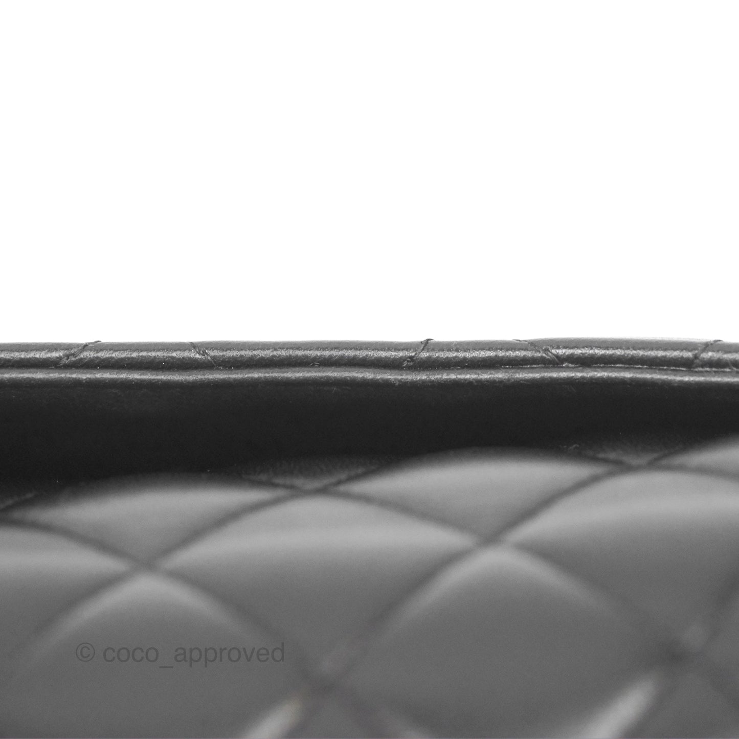 Chanel Small Classic Quilted Flap Black Lambskin Rose Gold Hardware