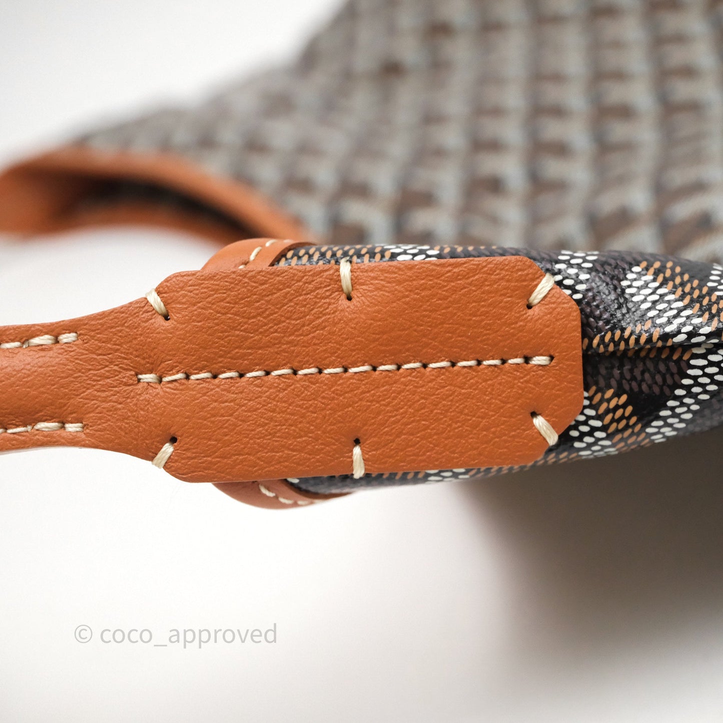 Goyard Bohème Hobo Bag Black & Tan