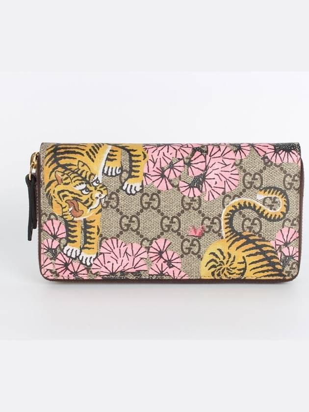 Luxury Gucci Trending 2025 Bengal tiger zipper long wallet