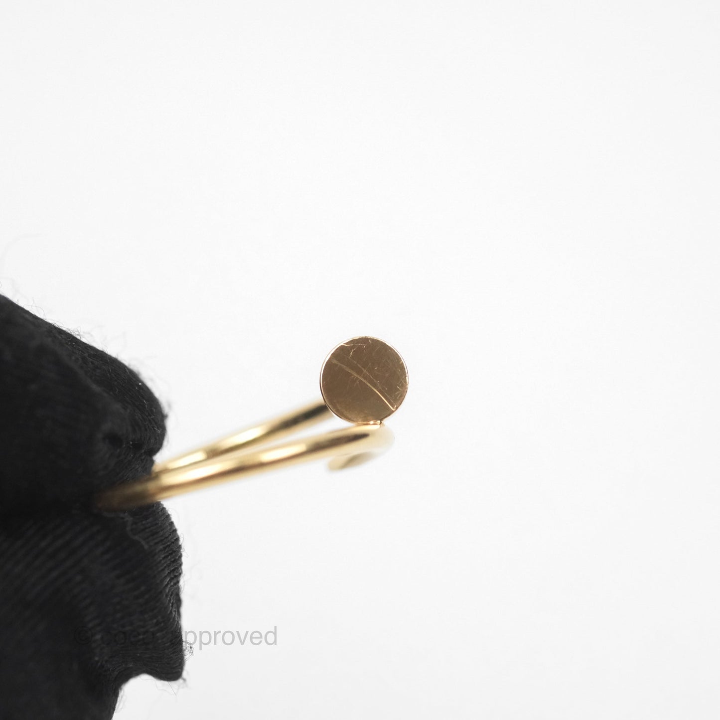 Cartier Juste un Clou Ring Small Model Yellow Gold Size 55