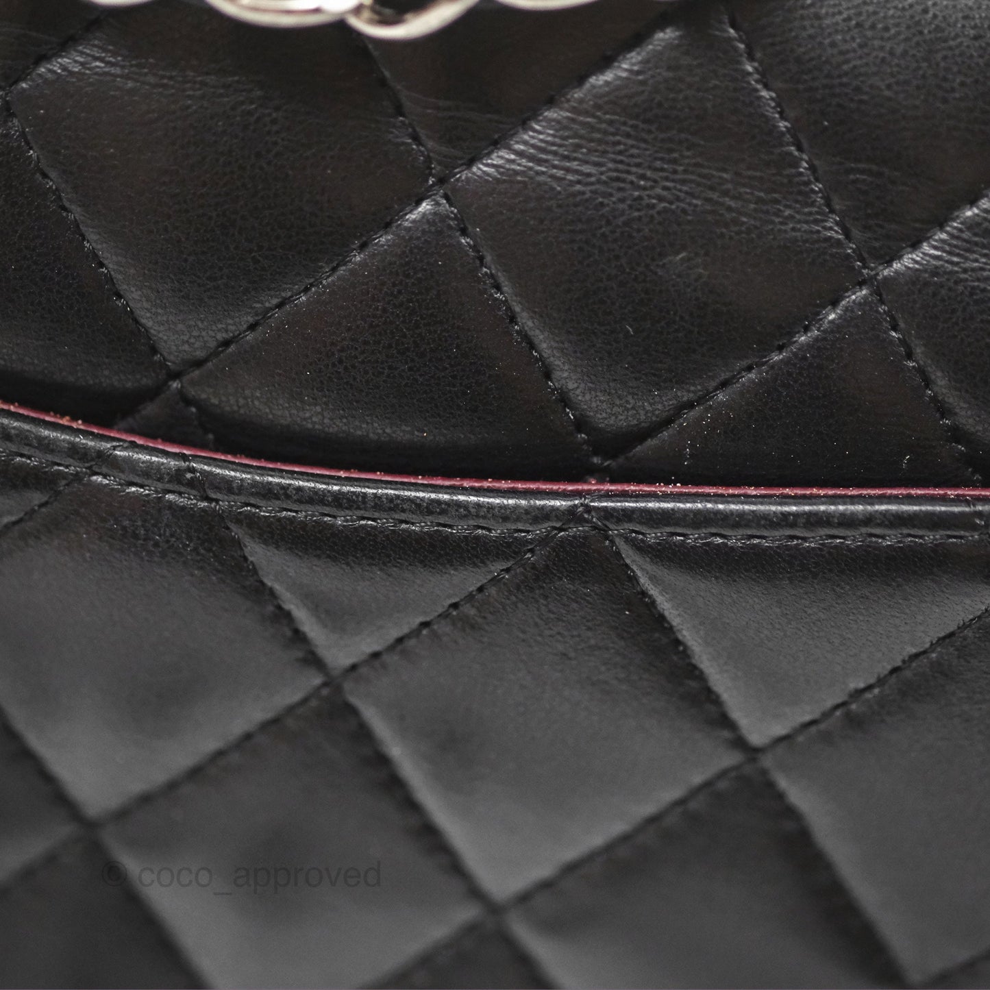 Chanel Small S/M Classic Flap Black Lambskin Silver Hardware