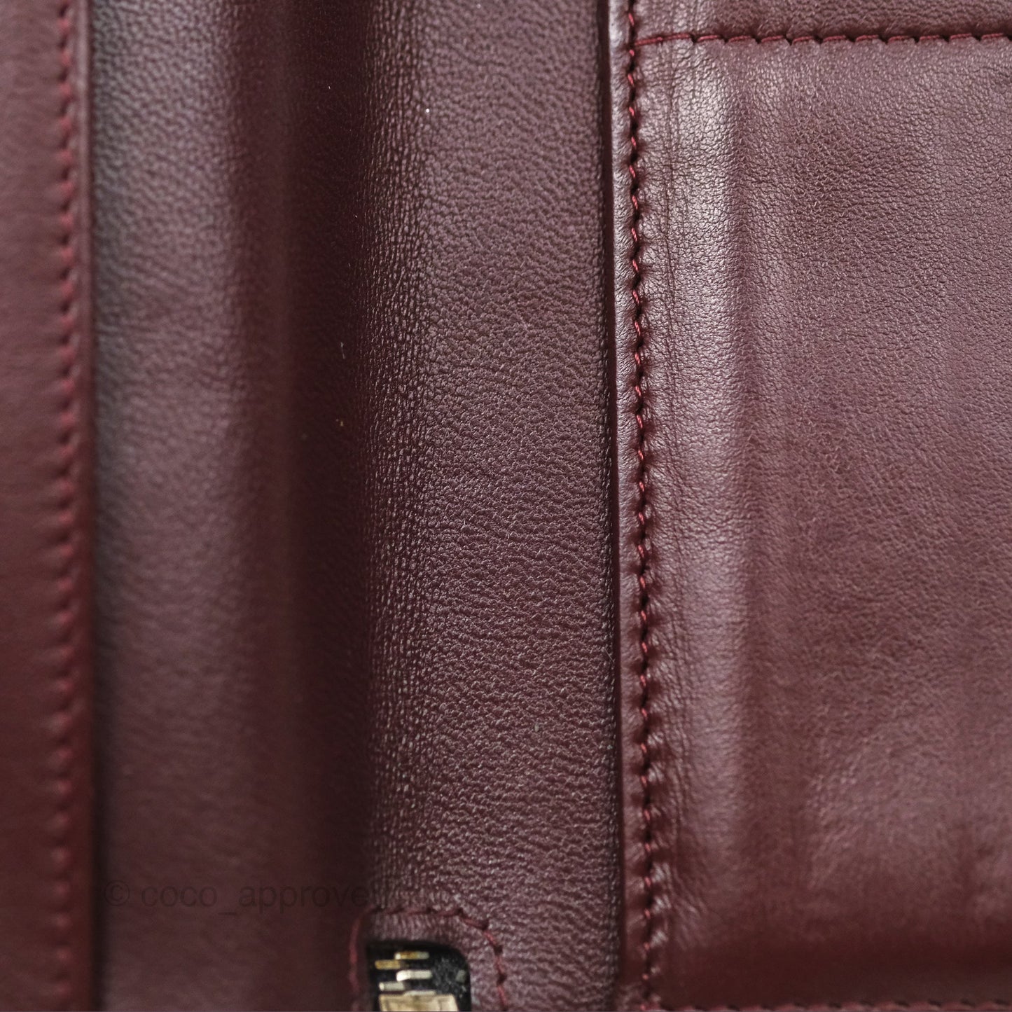 Chanel Zip Around Organiser Wallet Black Lambskin Gold Hardware