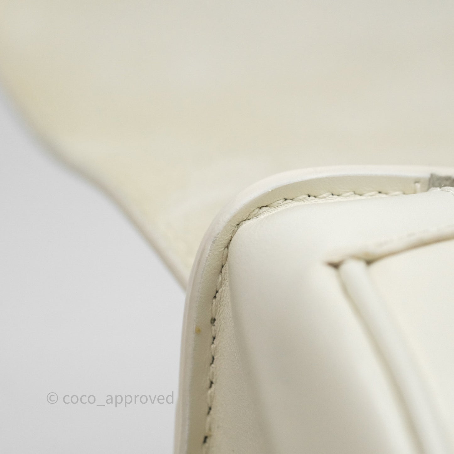 Christian Dior Medium Bobby Flap White Box Calfskin