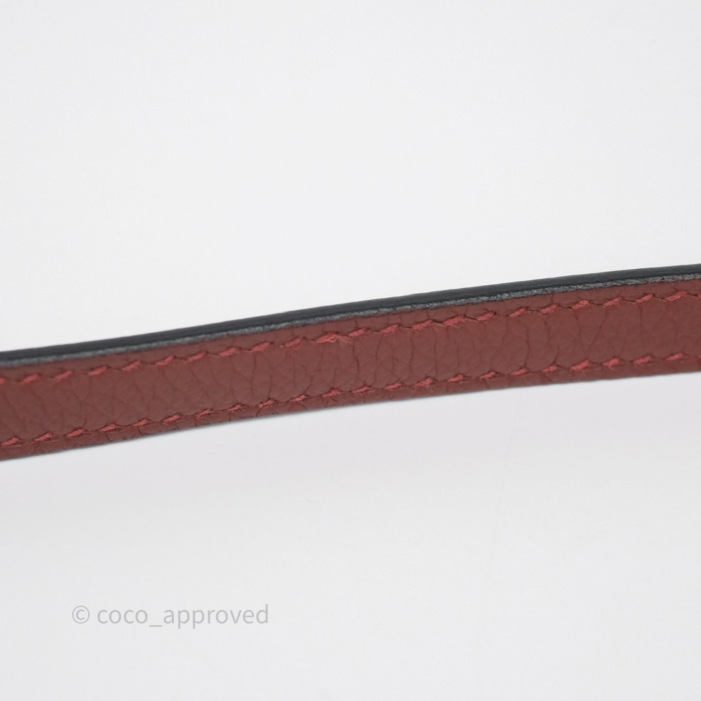 Hermès Mini Roulis Rouge H 55 Evercolor Gold Hardware