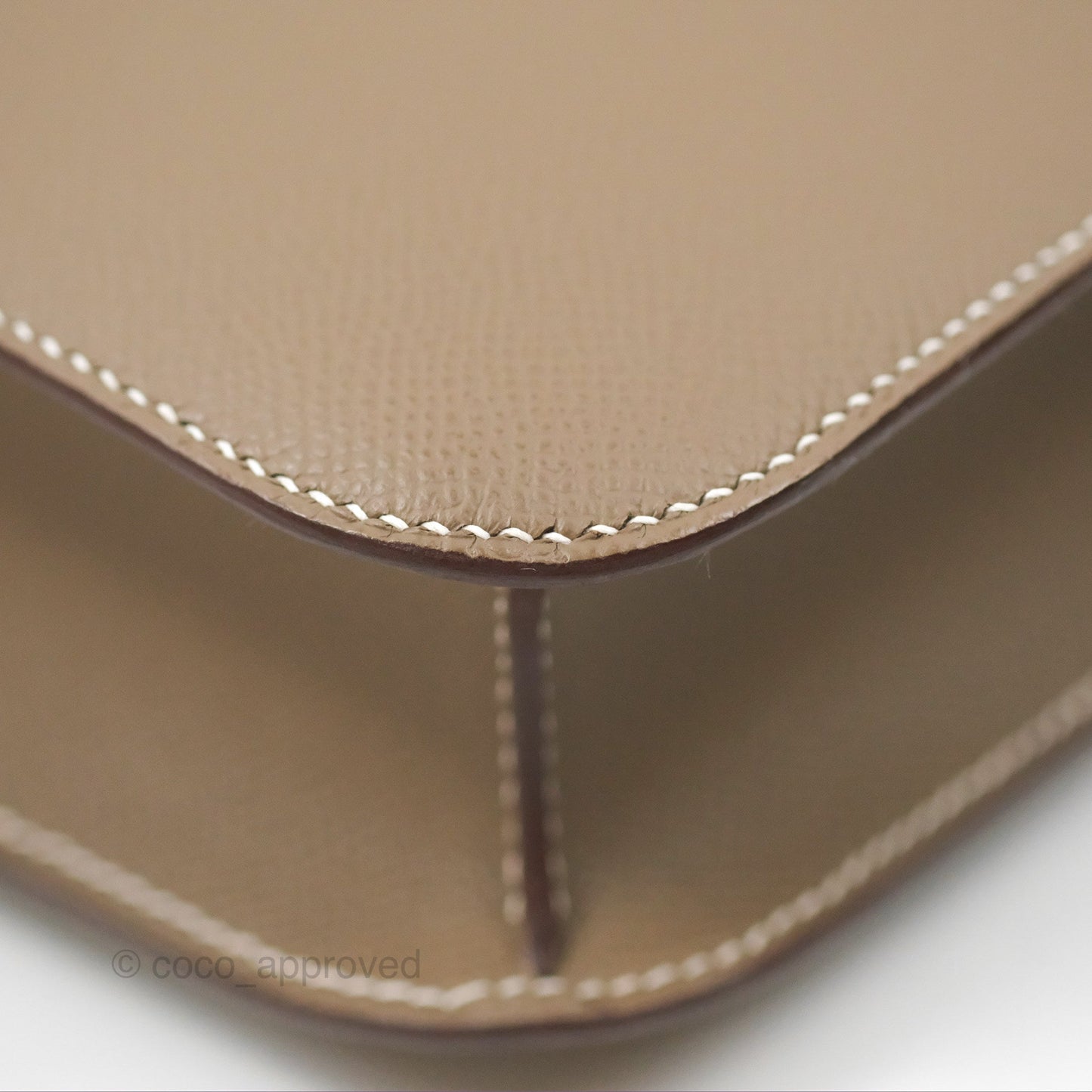 Hermès Constance 24 with Mirror Etoupe Epsom Gold Hardware